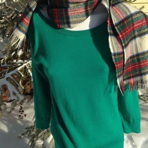 American eagle outfitters green sweater mesh back